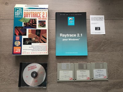 Jeu PC Raytrace 2.1 - Boîte Big Box Française - Bon état