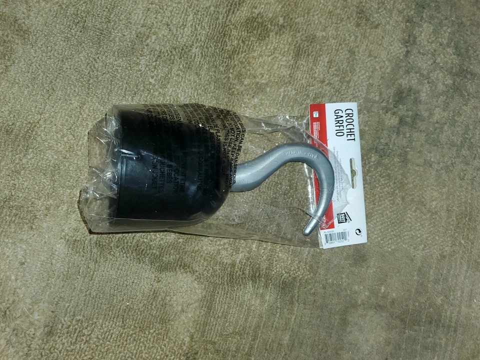 Accesorio de disfraz de gancho pirata de plástico Foto 2 de 2