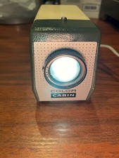 Color Cabin Slide Projector Vintage with Carrying Case