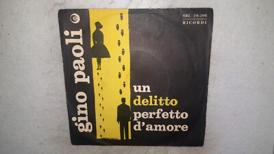 GINO PAOLI   UN DELITTO PERFETTO D'AMORE - ME IN TUTTO IL MONDO