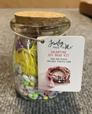 Valentine DIY Bead Kit, Jewelry Made By Me