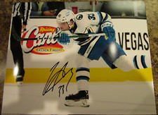 CALEN ADDISON SIGNED 8x10 GLOSSY PHOTO SAN JOSE SHARKS (A)