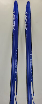 Fischer XC Sportglass 202cm Skis w/ Rottefella NNN Bindings | eBay