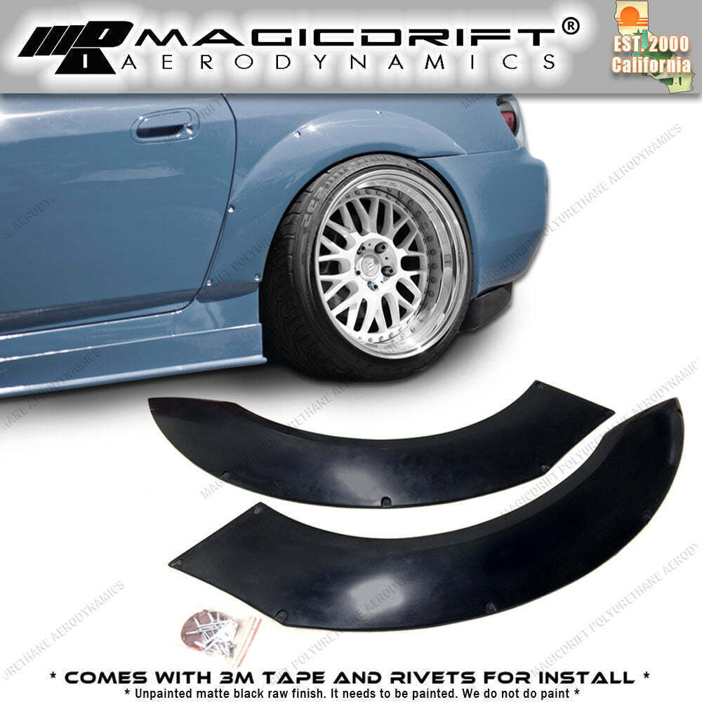 For 00-09 Honda S2000 S2K AP2 ASM Style 30mm Rear Over Fender