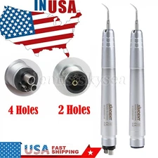 Dental Ultrasonic Air Perio Scaler Handpiece Scaling 2-Holes/4-Holes 3Tips UZL