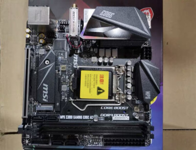 MSI MPG Z390i Gaming Edge AC LGA1151 DDR4 SDRAM Intel Z390 Mini ITX Motherboard