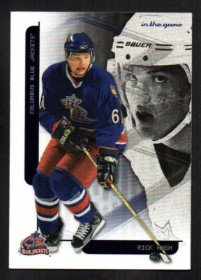 RICK NASH BLUE JACKETS  2002-03 IN THE GAME FOIL # F-23 NM-MINT