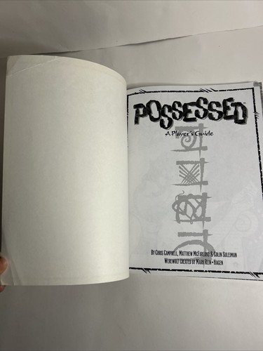 Possessed : A Player's Guide for Werewolf: The Apocalypse (2002) - Foto 3 di 4