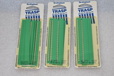 GRAFOPLAST 117M09BW ''9'' CABLE MARKER (LOT OF 720 pcs)