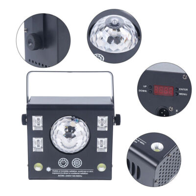 KTV Party Projector DMX RGB Stage LED Light Lighting Laser Strobe Beam Disco DJ