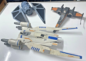 Star Wars Poe's X-Wing Fighter 2015 Rogue One Tie Striker & U-Wing Fighter 2016