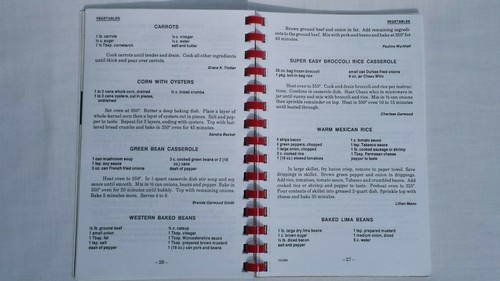 "Our Best Home Cooking" Hartsville United Methodist Church Women 1994 Cookbook - Imagen 7 de 8