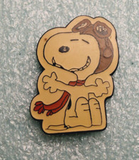 Snoopy Red Baron Waving Pin