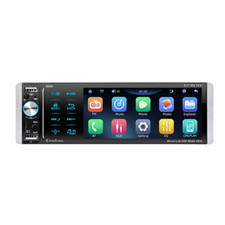 Autoradio singolo 1DIN 5,1" per Apple Carplay Android Auto Touch Screen