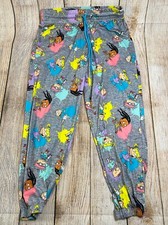 Nickelodeon Women  s Joggers Pajama Pants Rugrats Size Medium 8-10