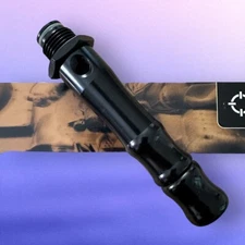 NEW Smart Parts Impulse Gloss Black Gas Through Grip Foregrip Barrel Plug