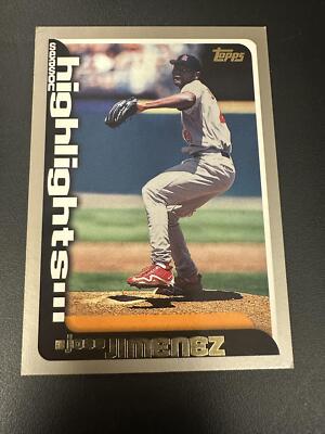 2000 Topps #218 Jose Jimenez Limited Edition
