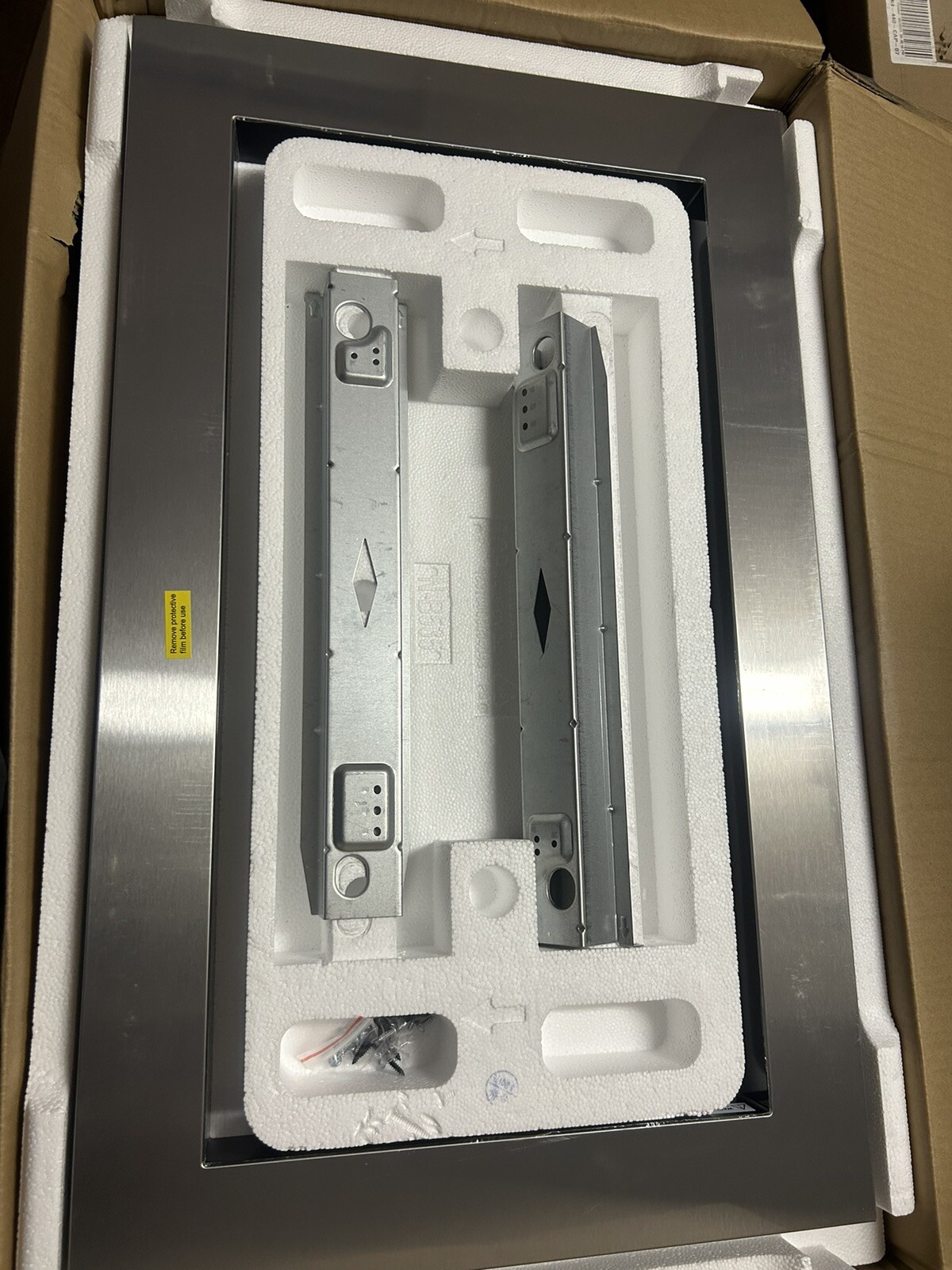 Frigidaire Overtherange Microwave Trim Kit Smudge Free Stainless