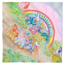 Bandana - My Little Pony Classic Ponies  22x22 inch  mask 