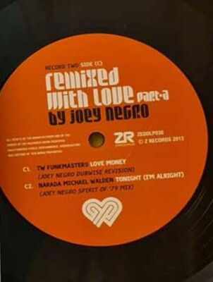 V/A Joey Negro Remixed With Love By Joey Negro (Part A) 2 LP UK 