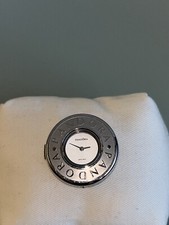Orologio Pandora 811041LS Embrace Smalto Argento Ha Bisogno Nuova Batteria Vetro Zaffiro