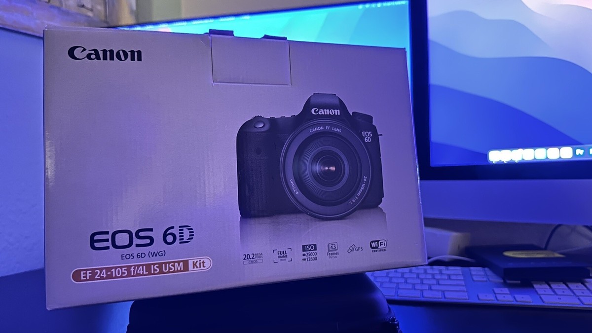 Canon EOS 6D DSLR Camera With EF 24-105 f/4L IS USM | eBay