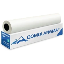 Local pickup 44in x 656ft Fast Dry Dye Sublimation Paper Roll 61gsm , 3in Core