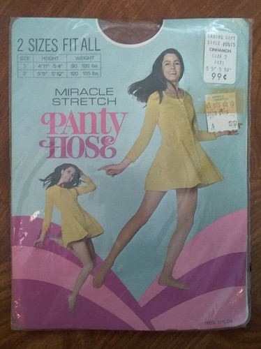 Vintage pantyhose : Miracle Stretch 