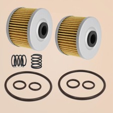 2 Oil Filters Spring O-Rings Kit for Honda Big Red 250 ATC250ES ATC250SX ATC350X