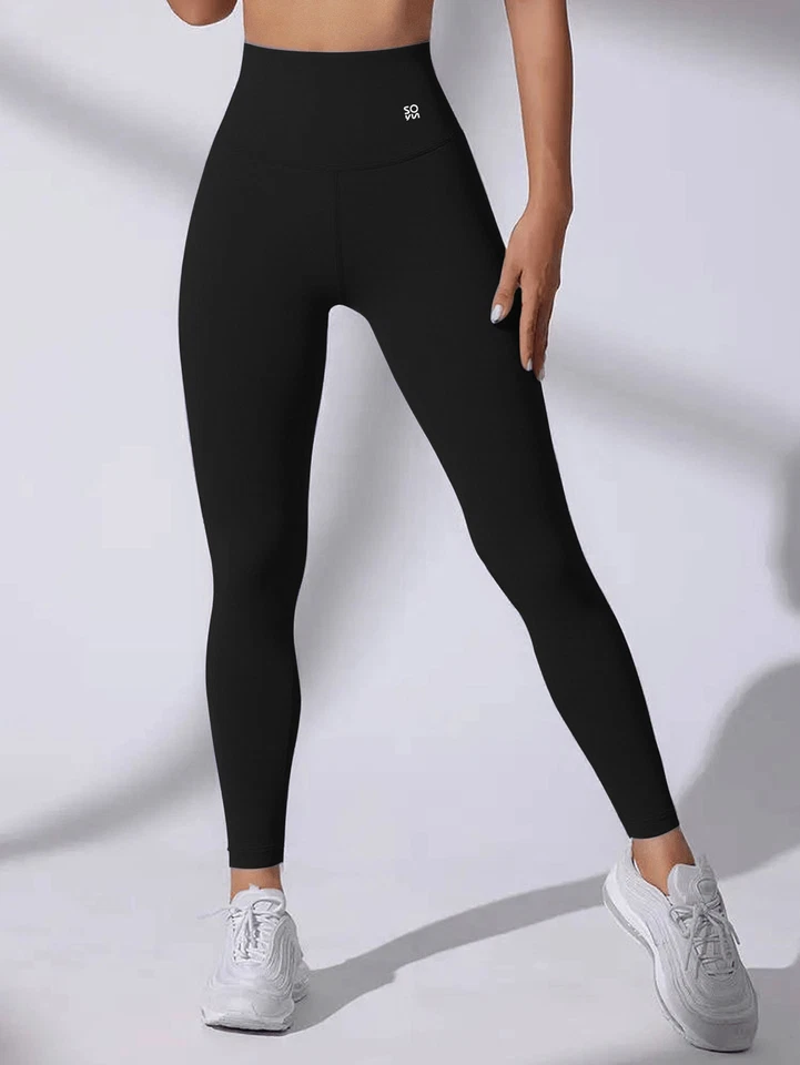High Waisted Leggings for Women Athletic Tummy Control Pants for Running Yoga - Image 3 of 4