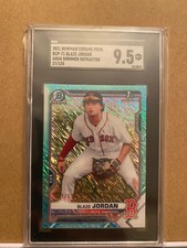 Blaze Jordan! Aqua Shimmer Refractor /125🔥🔥