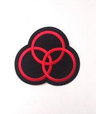 Led Zeppelin Rock Symbols Circles - John Bonham - embroidered Iron on patch 3543