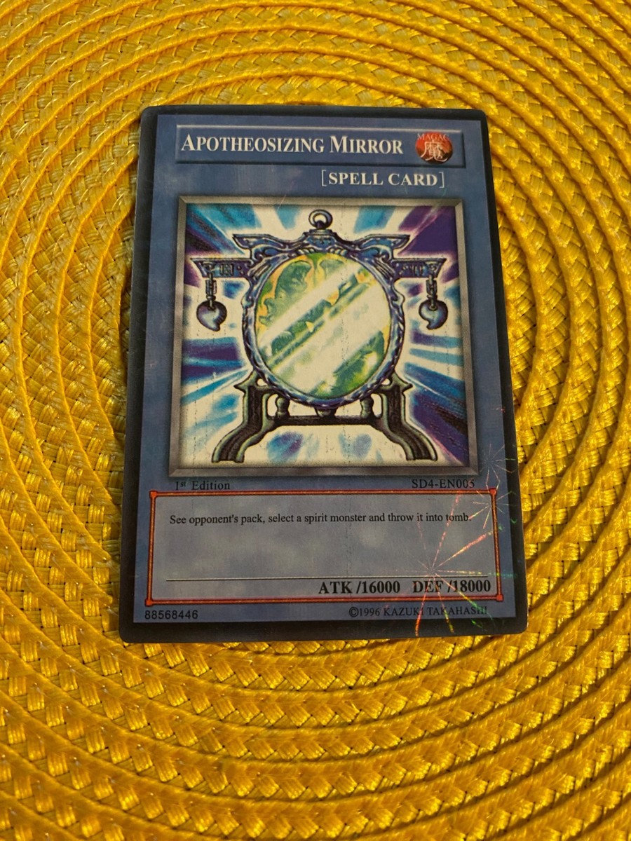 mirror card yugioh Yu-Gi-Oh Apotheosizing Mirror TCG