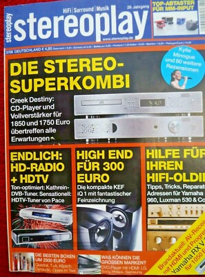 STEREOPLAY 2/06, UNISON SINFONIA,TANNOY TURNBERRY,T+A TCI  1 A,QUADRAL AURUM 970