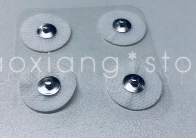 4x EMG Electrode Patch Buckle Electrode Patch Push Button Patch Bio EMG Feedback