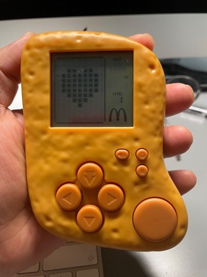 New 2023 China McDonald's Children's Day TETRIS Game Console without Battery