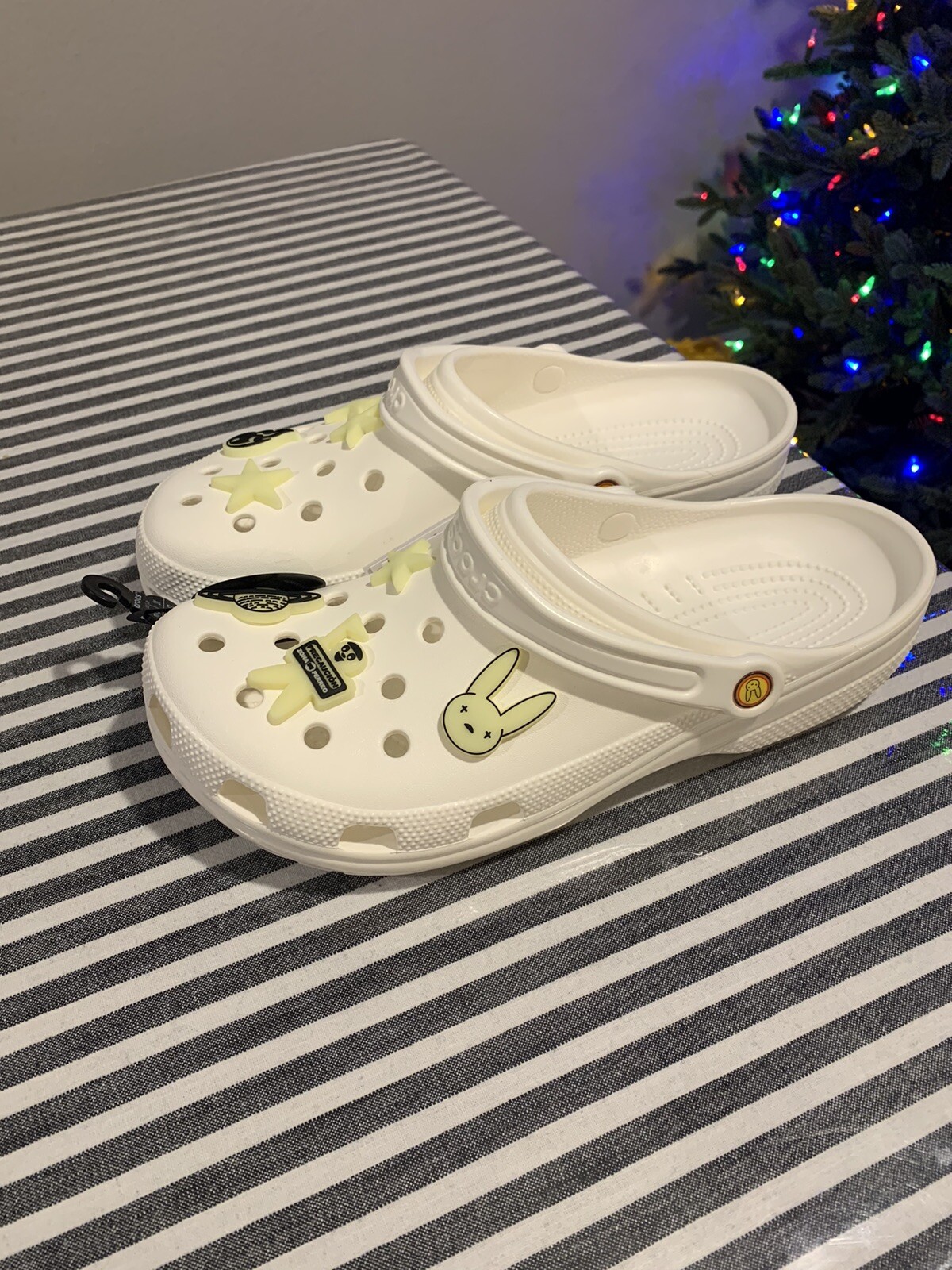 Bad Bunny Crocs GLOW IN THE DARK ORDER CONFIRMED SIZE 13 RARE | eBay