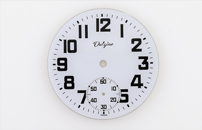VALGINE Swiss Pocket Watch Dial NOS 43mm FREE SHIPPING (ZB623)