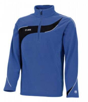 JAKO Fleecetop Competition Herren Sport Training Freizeit Fitness Blau Gr. S