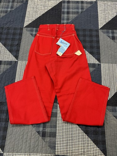 Rare Deadstock True Vintage Blue Bell Jeans 1950s/60s Side Zip Pants W/Flashers - Picture 3 of 12