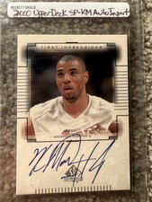 2000 UPPER DECK SP TOP PROSPECTS SP-KM AUTO AUTOGRAPH NUGGETS NETS UC BEARCATS