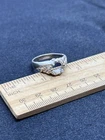 Sterling Silver Ring Setting- 6.2 Grams- Size 10- Vintage Estate Find