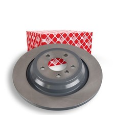 2x FEBI Bremsscheiben Hinten passend für MERCEDES-BENZ M-Klasse (W166)