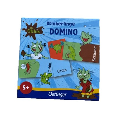 Die Olchis Domino Krötiges Stinkerlinge Erhard Dietl Spiel Geschenk 5+ Kinder