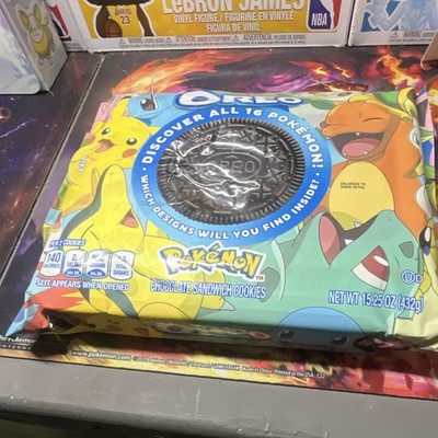 Oreo Pokémon Chocolate Sandwich Cookies, Chocolate Flavor, 15.25 oz Packet