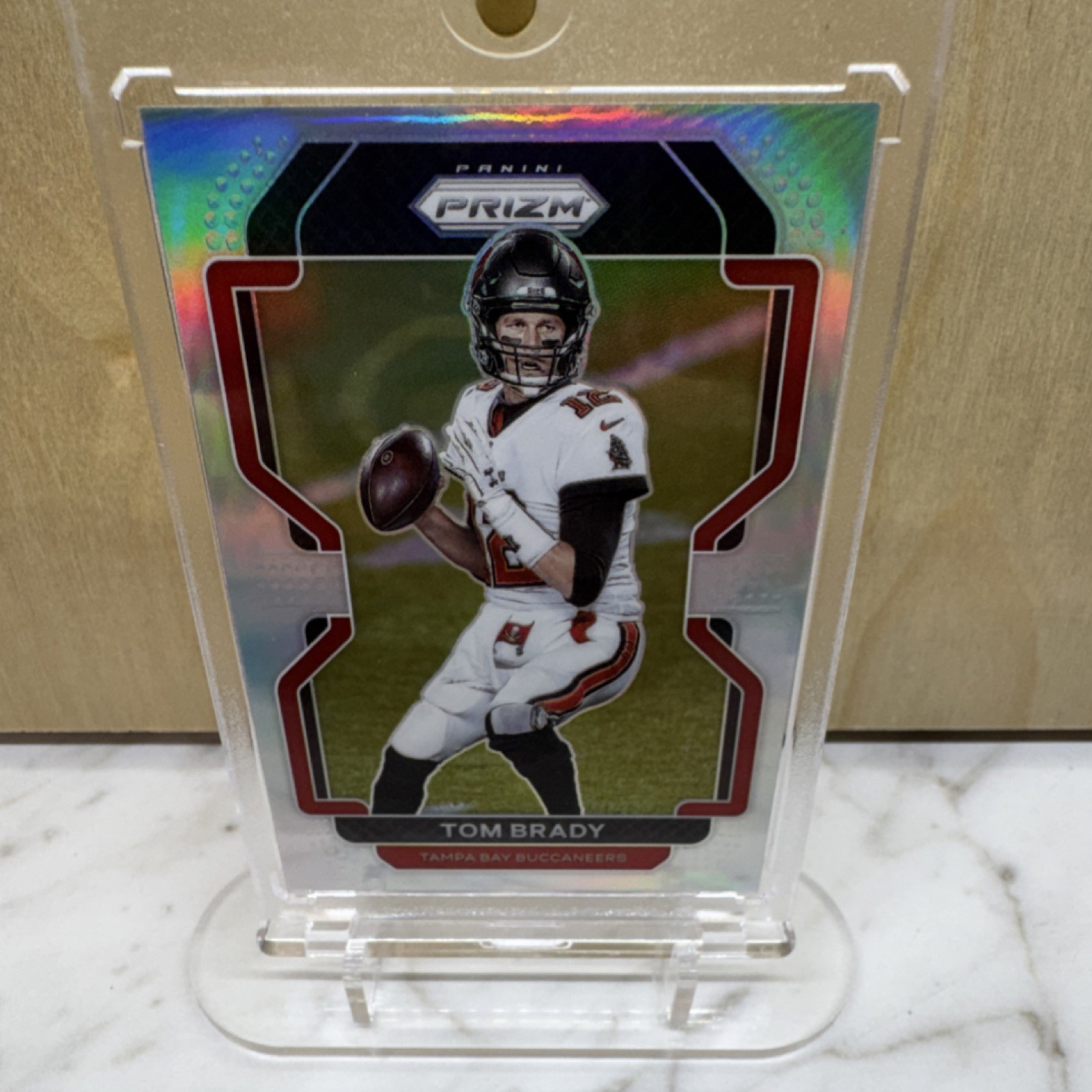 2021 Panini Prizm Silver Prizm Tom Brady #294 Tampa Bay Buccaneers NFL
