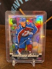 2024-25 O-Pee-Chee Platinum Marquee Rookie Matt Stienburg Rainbow RC Avalanche