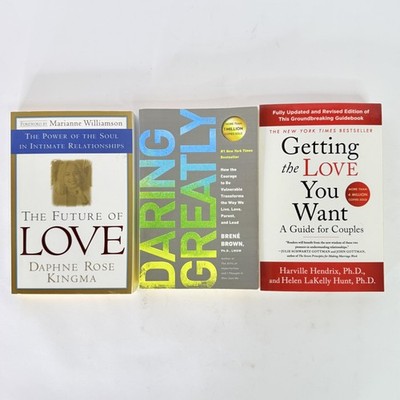 Self Help Book Lot 3 Love Relationships Personal Growth PB Set
