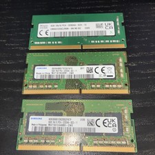 DDR3 3200mhz SODIMM laptop memory Job Pack of 3 (2 Samsung/1 Sk Hynix) 8 GB X 3