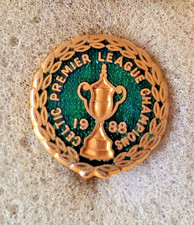 Celtic Football Club Premier League Champions 1988 Badge